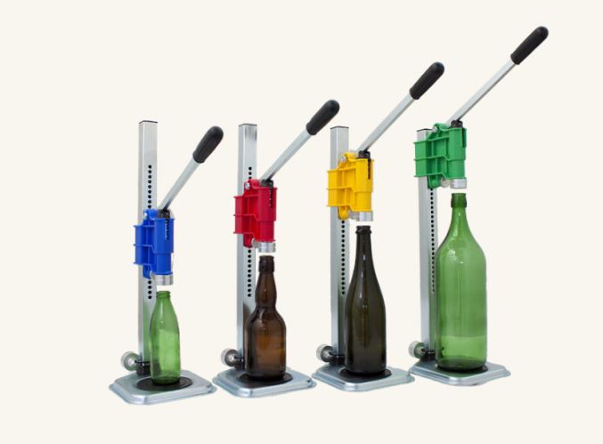 Tappatore Un Corona Sigillante per Bottiglie per Produzione di Birra Fatta nel Casa o Bottiglie di Vetro ROSELI Strumento Manuale per Tappare Bottiglie 