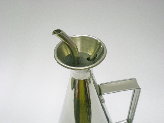 BORELLA Dispenser Olio OLIERA Acciaio Inox 1 LITRO Modello Garda