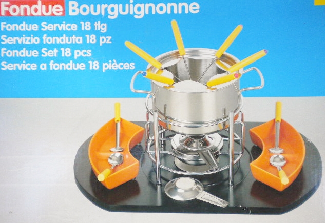 ILSA Normandie Set Fonduta Bourguignonne 10 pz ghisa cm 16 su Horeca Atelier